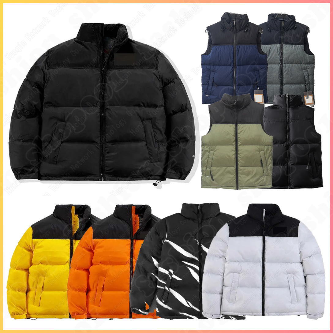 Mens Winter norths puffer jackets armband winter jacket hooded embroidery down coat womens thicken Fashion Down jacket Couples Print Outdoor Warm Multicolor