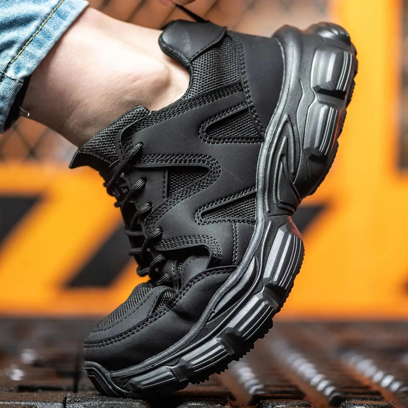 Women Safety Shoes Antismash Antipuncture Work Shoes Breathable Lightweight Work Sneakers Indestructible Women Shoes Boots 251023