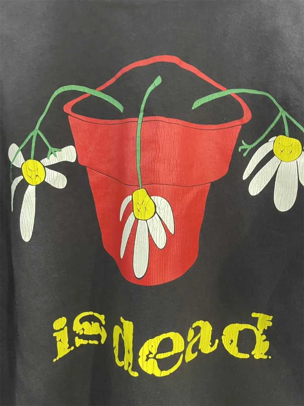 Washed Vintage Saint 25SS De La Soul Is Dead Long Slves T Shirt Men Women High Quty Tshirt X251028