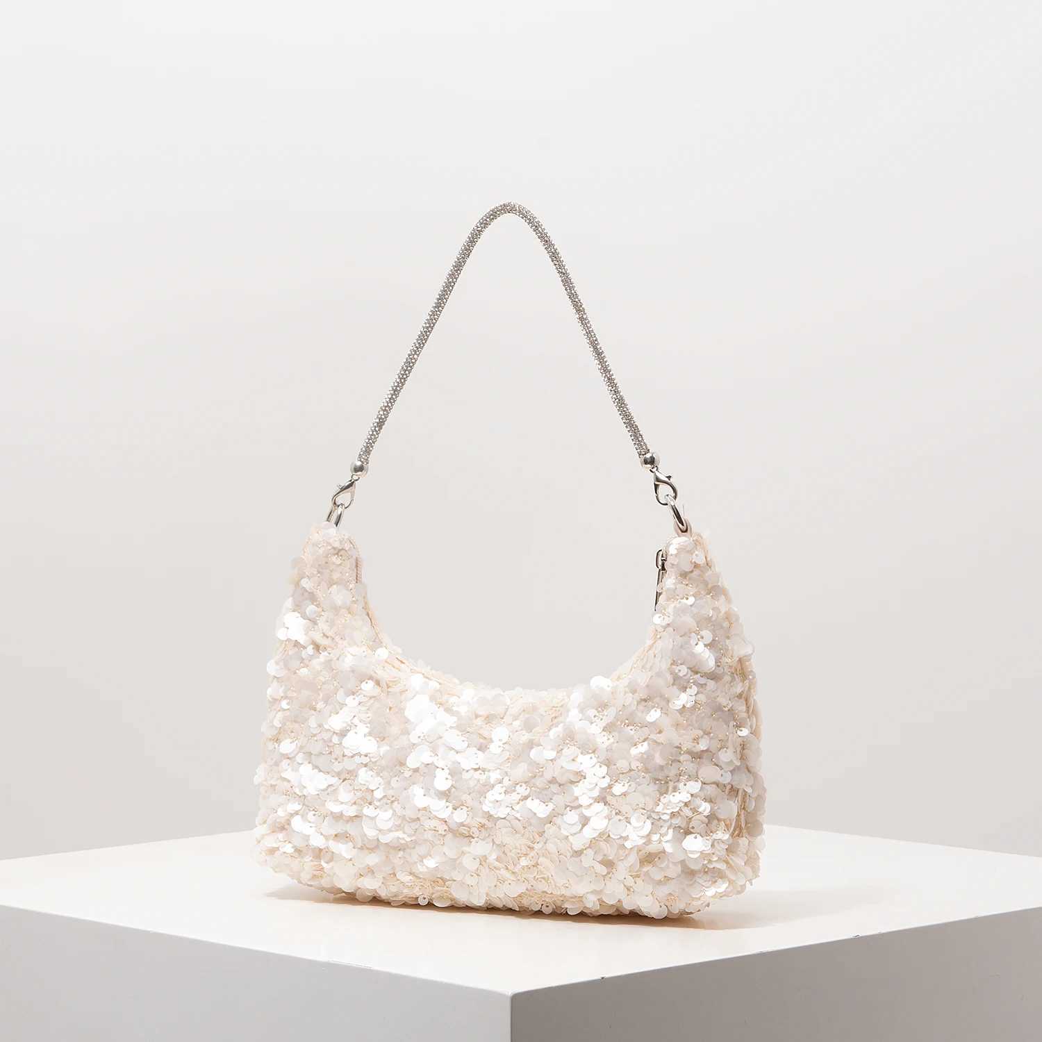 Sequin BagBridal PartyWomen Shoulder BagProm Dresses For WomenProm Accessories Bag For Women ElegantWedding ItemsW251028