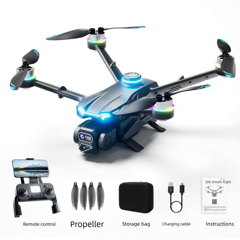 New Brushless Obstacle Avoidance With Screen Drone GPS HD Professional Aerial Remote Control Aircraft Kids Toys
