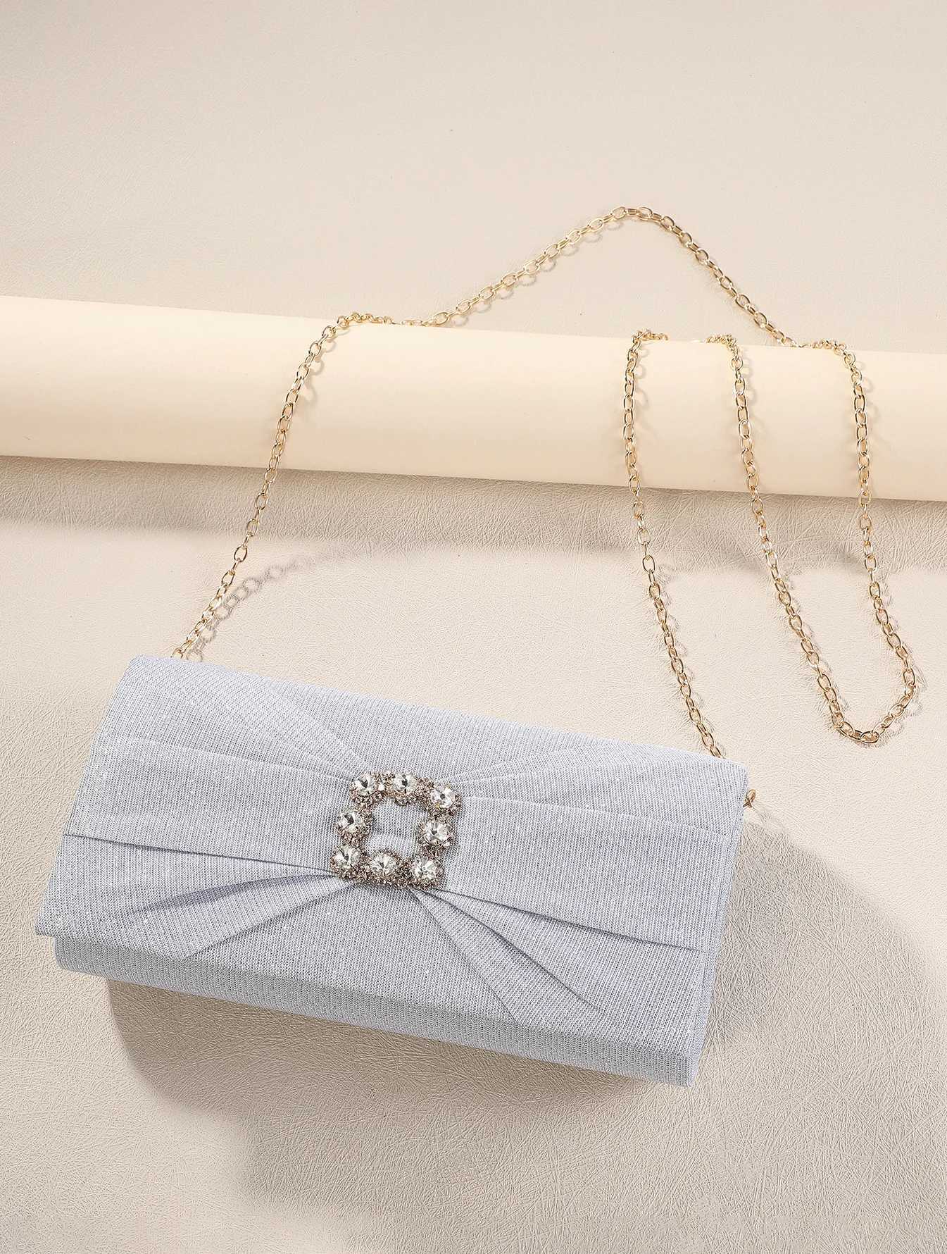 Water Diamond Hand Dinner Bag for Women Exquisite and Elegant Temperament Storage Bag Bridal Evening Dress Bag H251027