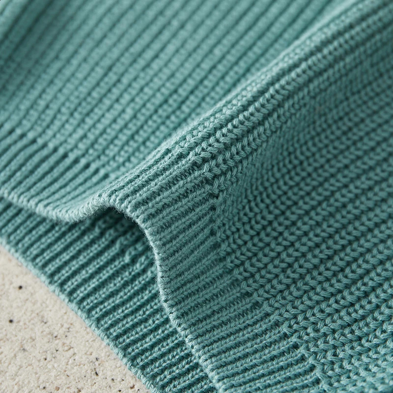 Suefunskry born Baby Girl Boy Knitted Long Sleeve Autumn Winter Sweater Solid Loose Pullover Casual Tops Kids Clothes 3M5Y 251027