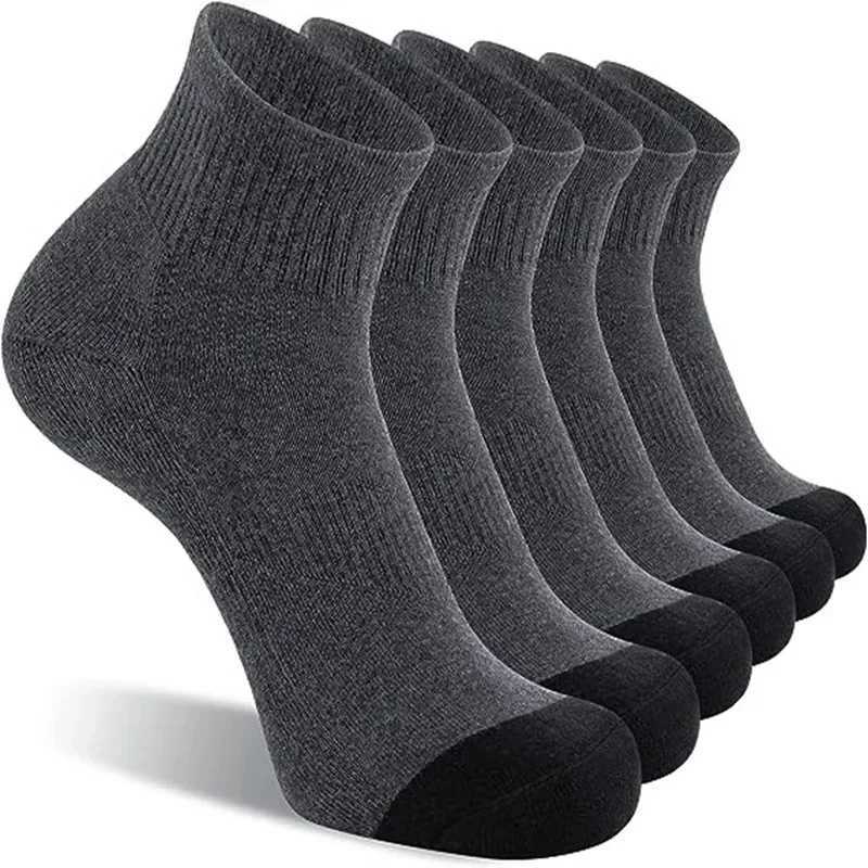 10 Pairs EUR3847 Plus Size Women Men Sports Socks High Quality Cotton Running Socks Soccer Basketball White Black Grey Socks J251028