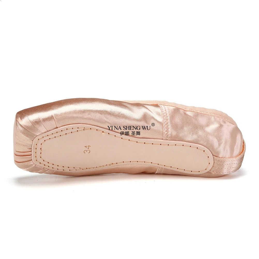 Child And Adult Ballet Dance Shoes Girls Ballet Pointe Shoes Professional With Ribbons Shoes Series Classic Woman Ballet Shoes 251023ww1