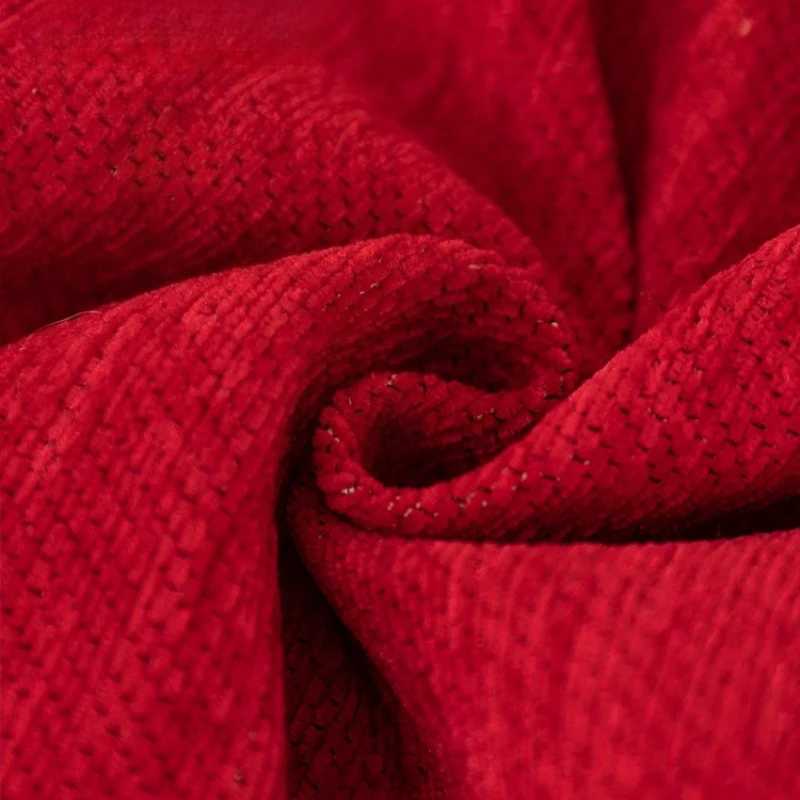 New Christmas Atmosphere Sofa Cover Cloth One Piece Red Festive Sofa Towel New Year Style Autumn and Winter Style Skin Friendly C251028