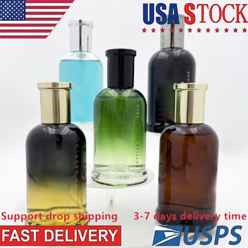 USA Stock 3-6 Days Men Perfume 100ml Bottled Oud Saffron Bold Citrus Long Lasting Fragrance Perfume Man