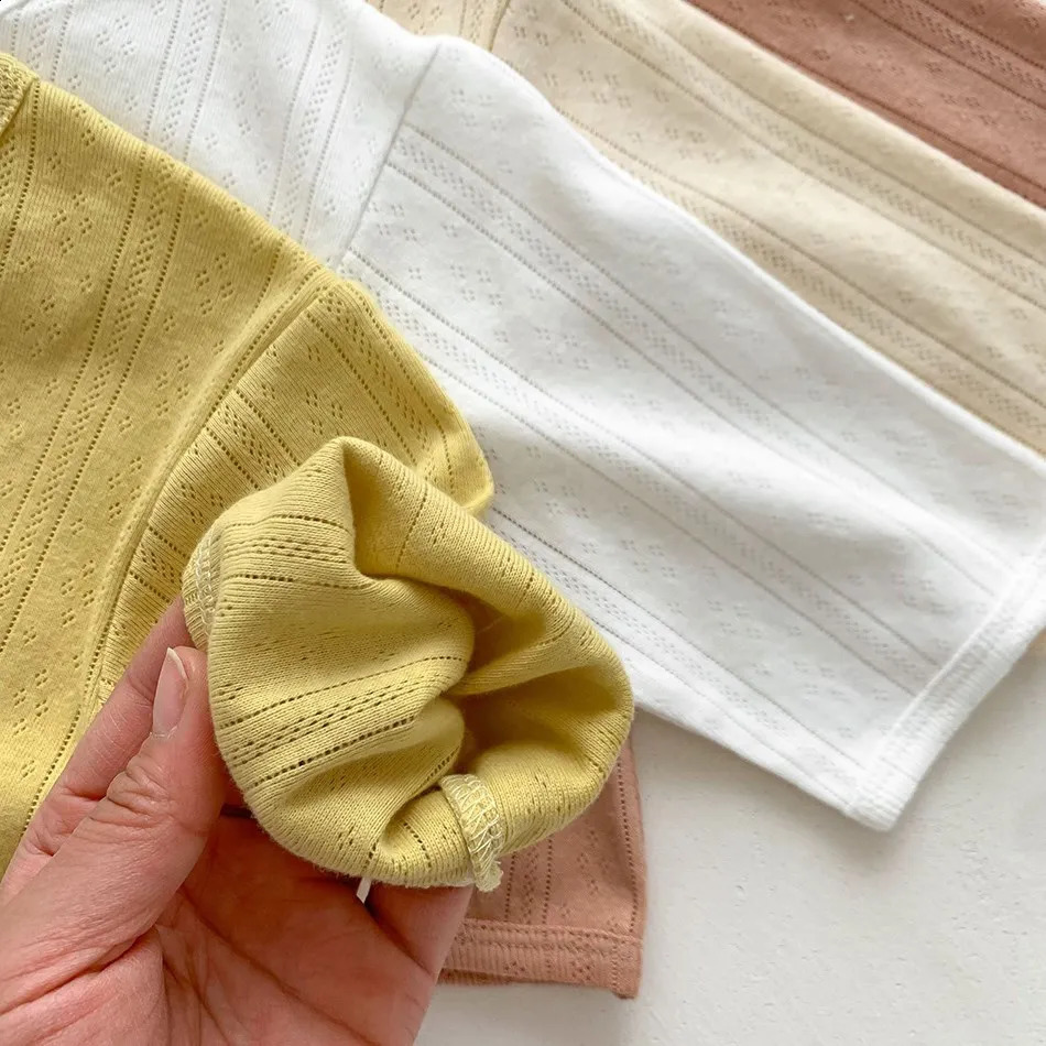 Kids Clothes Toddler Summer Jacket Infant Korean Casual Tops Boys Girls Lightweight Long Sleeve Outerwear Solid Color Cardigan 251023