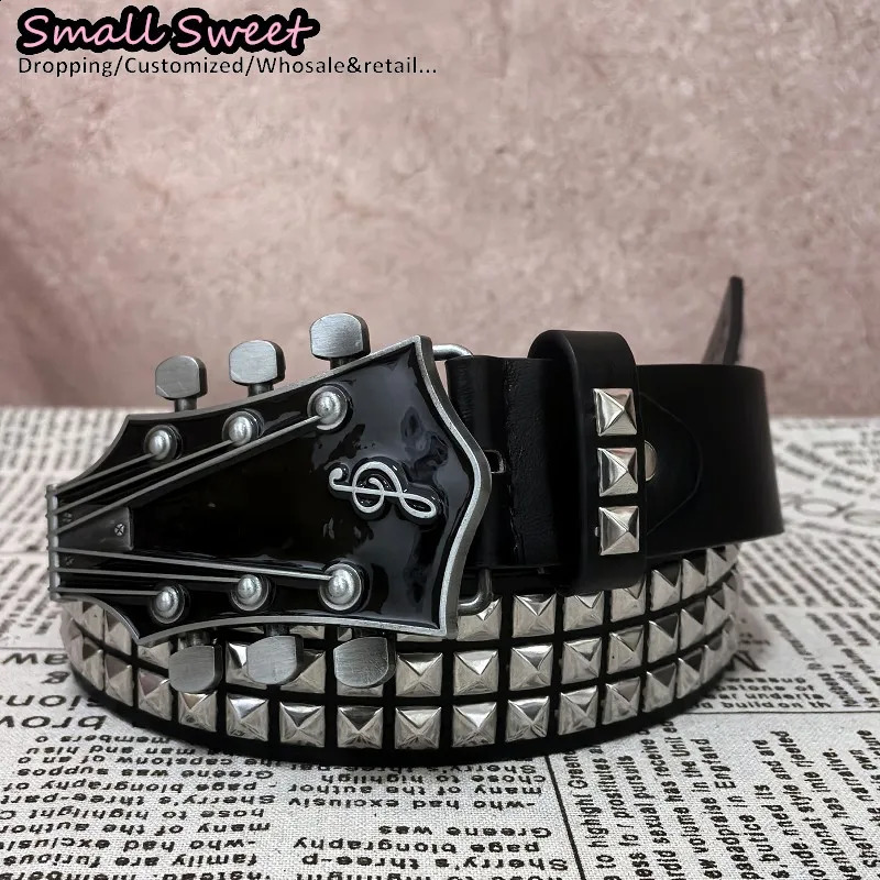 Grunge Punk Rivet Belt Y2K Girls Waistband Belts Gothic MenWomens Steampunk Belt Music Festival Streetwear Accessories Belts 251027