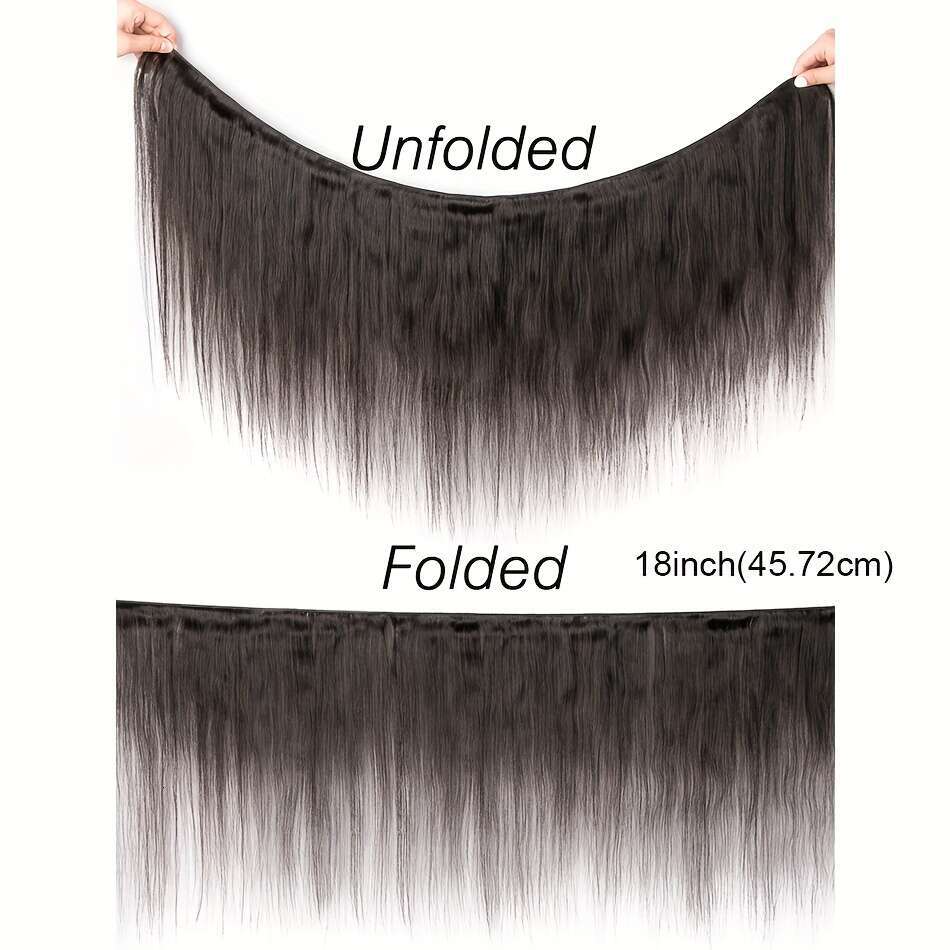 3 12A 100% Unprocessed Peruvian Virgin Human Weave - Bone Straight 5X5 HD Transparent Lace Closure, Natural Black Free Part For, Versatile Styling Sty