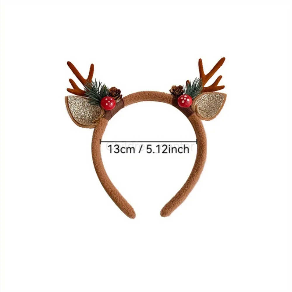 Disney Christmas Party Decorations: Disney Themed Holiday Accessories with Santa Hats & Rudolph Horns designer H251119