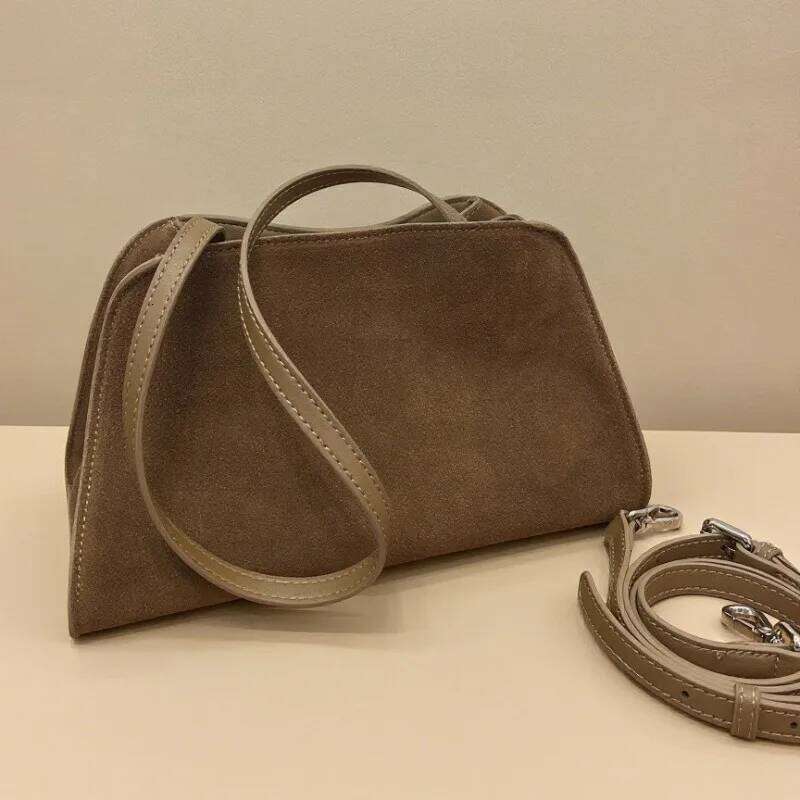 Designer Bags 2025 New Autumn Ladies Simple Commuter Niche Shoulder Underarm Leather Oblique Span Women's Bag Hot Selling