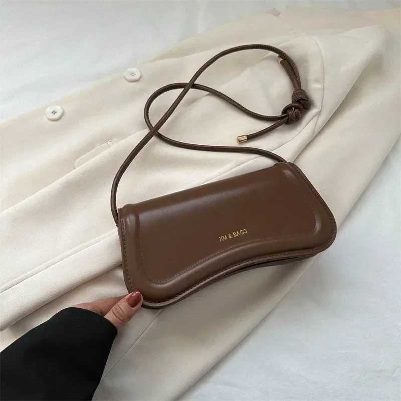 Ladies Shoder Crossbody Bags PU Leather Wen Underarm Bags Solid Color Small Tophandle Bags Purse Fem Daily Handbags1 D251028