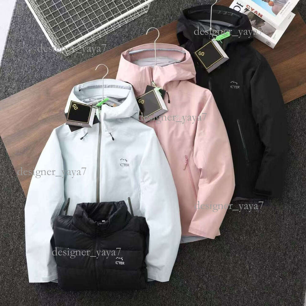 5A ARCT Beta 3 in 1 jackets Designer Puffer Jacket Mens Waterproof Rain Jackets Embroidery Logo Winter Warm Windbreaker Waterproof Ski Jacket Raincoat