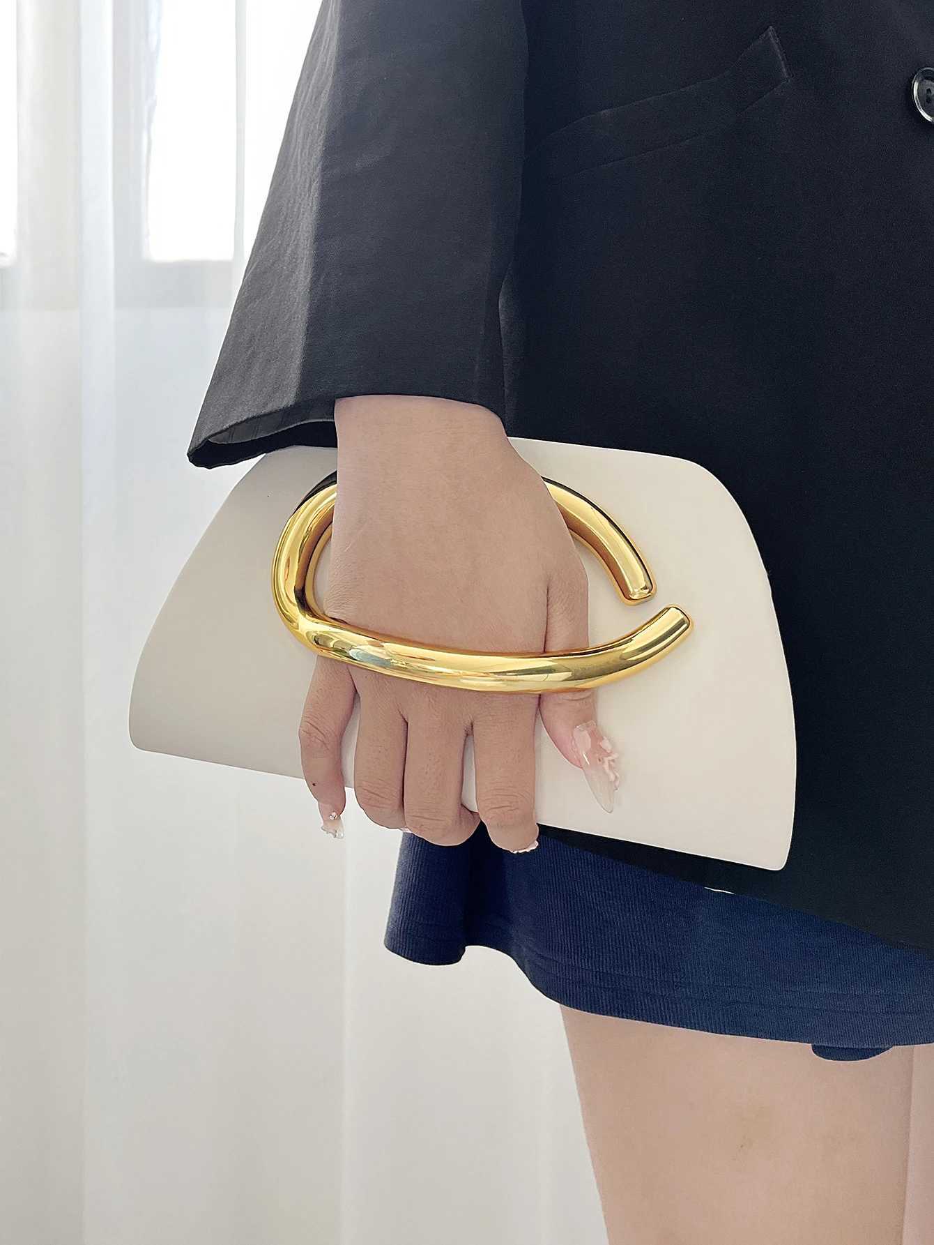 Gold Magnetic Closure Women Evening Bags Designer Handbag And Purse Party Banquet Chain Crossbody Bag Fashion ShoulderBag H251027