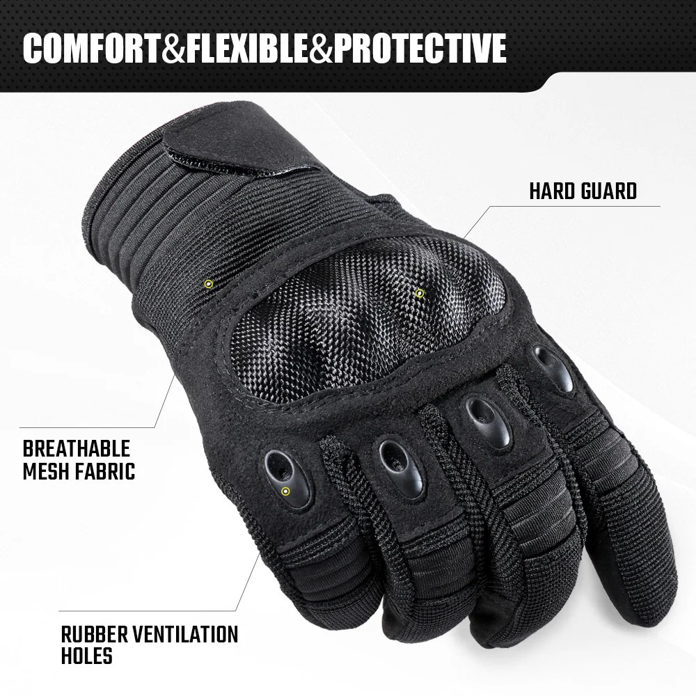 Touch Screen Tactical Gloves Outdoor Cycling Sports Hiking Camping Hunting Airsoft Combat Bicycle Hard Shell Antiskid Gear Men 251027