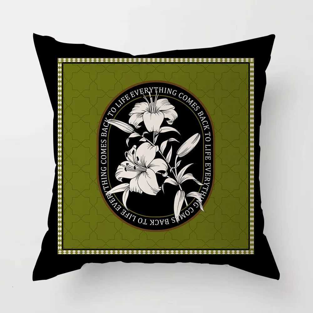 Pillow Case Retro Light Luxury American case Sofa Cushion Cover Bedroom Bed Cover Square C251028