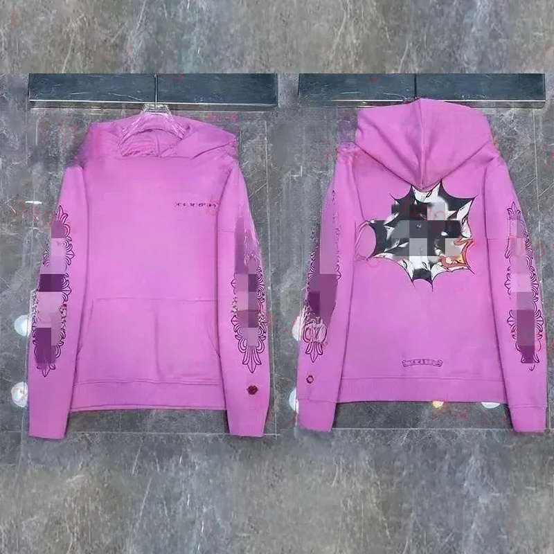 5A Chrome Hoodie Designer Hoodie High-quality Men's And Women's Hoodies Sweatshirts Pullovers Letter Printed Zippers Long Sleeves Designer H