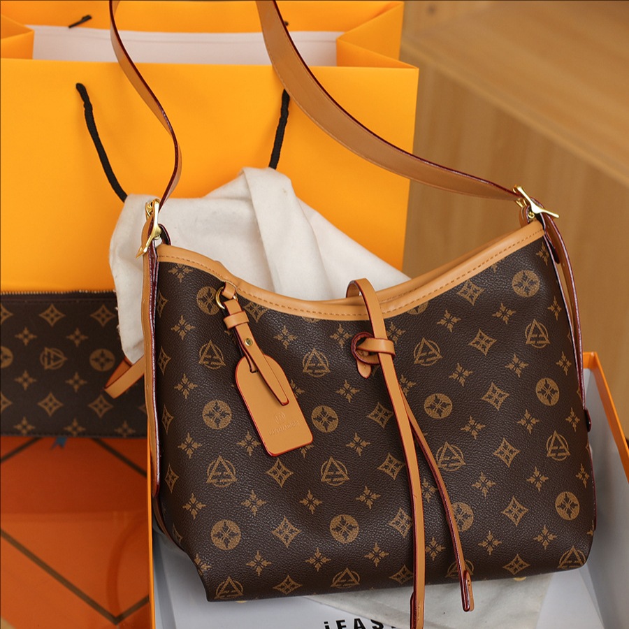 Luxury handbag, high-quality casual tote bag, versatile classic large-capacity retro women's shoulder bag, women's crossbody bag, high-quali