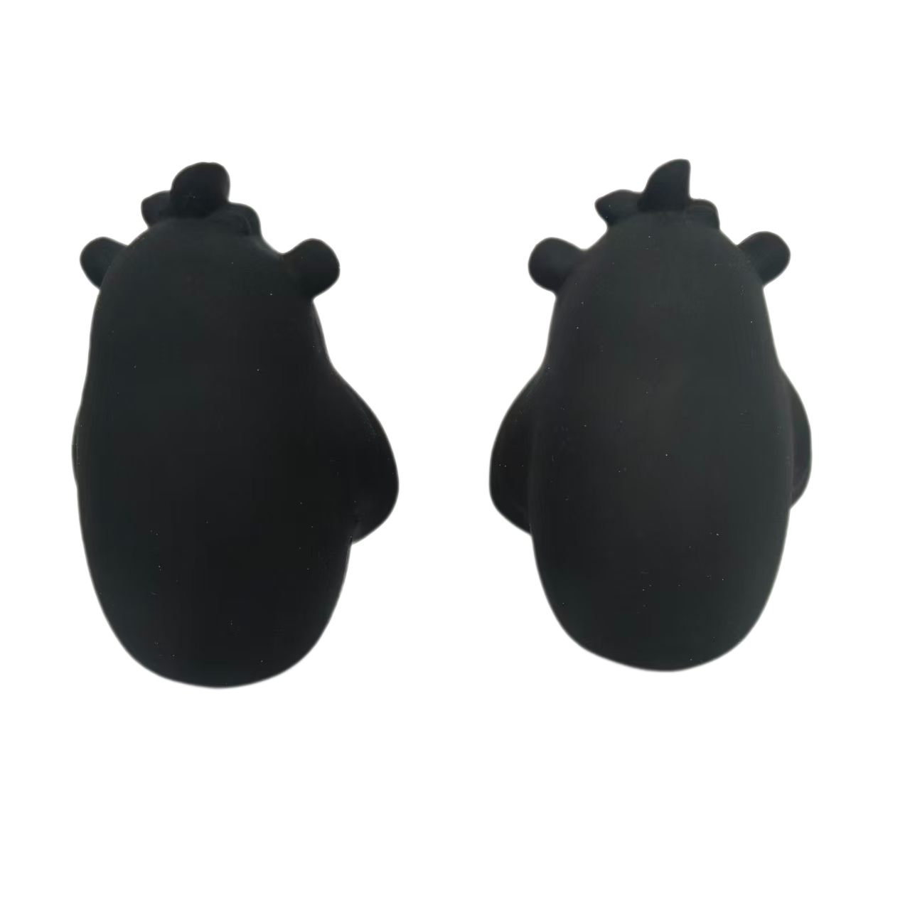 Latex Screaming Chewy Dog Toy Soft Natural Rubber Interactive Squeaky Gorilla Dog Toys with Bright Colors for Small & Medium Dogs 2pcs/Pack