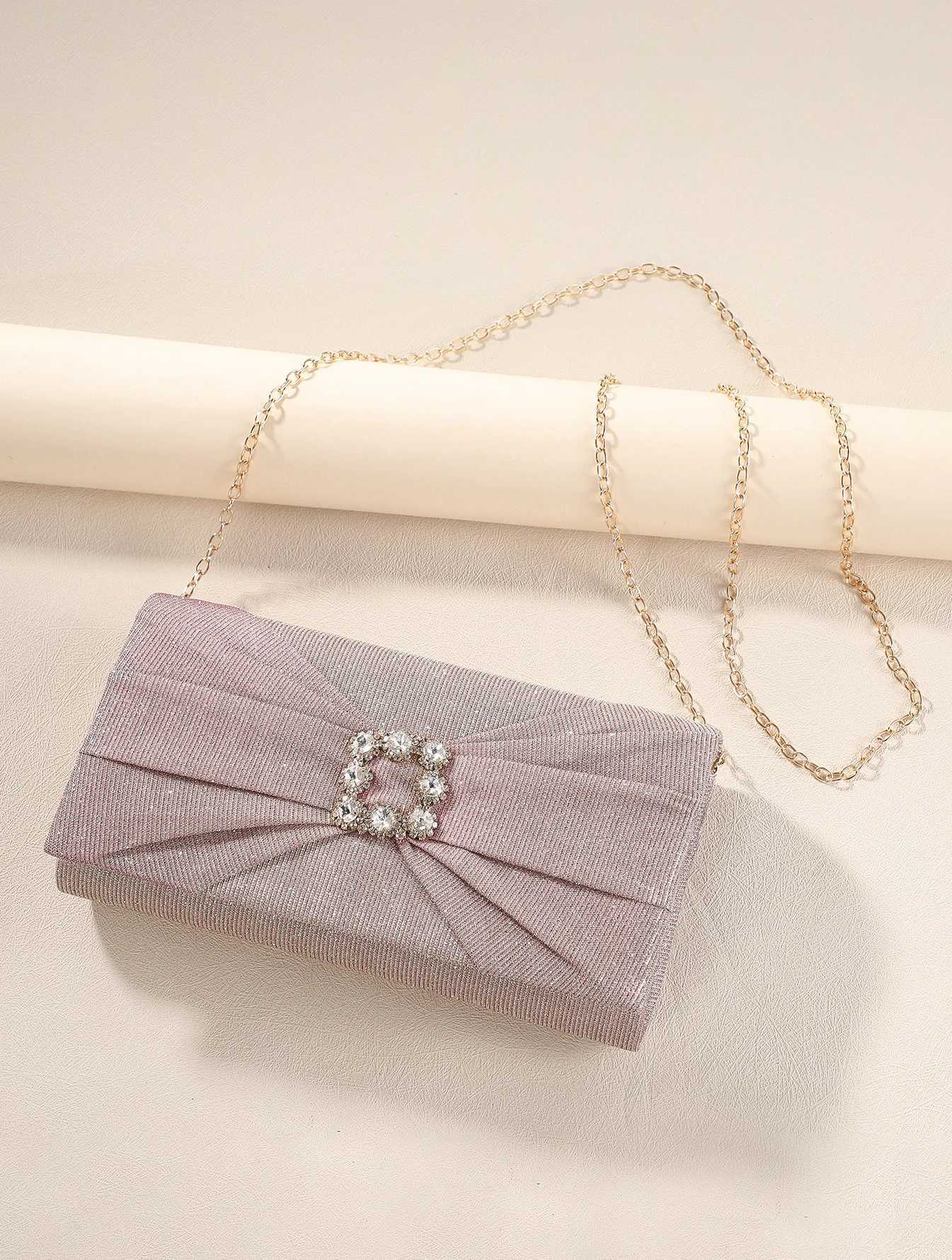 Water Diamond Hand Dinner Bag for Women Exquisite and Elegant Temperament Storage Bag Bridal Evening Dress Bag H251027