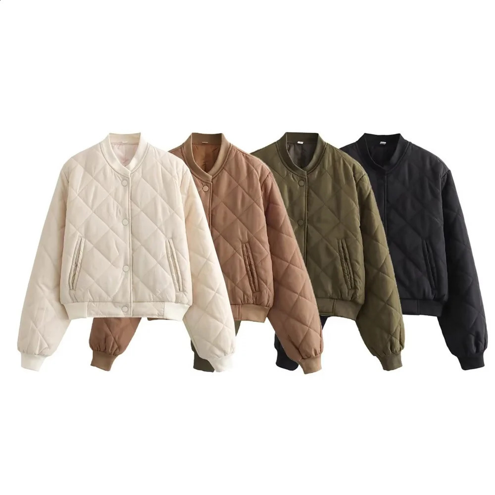 UNIZERA High quality autumn and winter womens clothing French 4color short cotton suit pilot jacket 251020