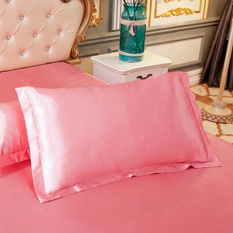 Pillow Case Natural Mulberry Silk case High Quty Envelope Case Solid Color Case Cover Bedding Cover 48x74cm C251028