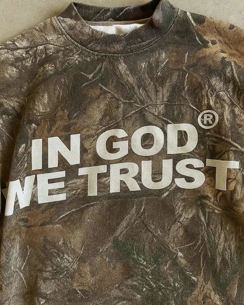 Y2K Harajuku Camouflage Pattern Fake two long sleeved clothes Hip Hop streetwear Gothic Men women Sweatshirt Fashion Casual Top 251027