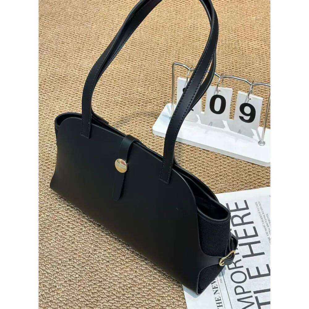 Designer Bags 2025 New Premium Cowhide Retro Portable Shell Versatile Fashion Simple Shoulder Underarm Commuter Women's Bag Large Capacity Hot Se