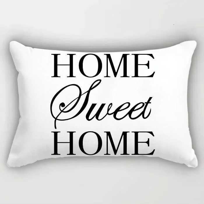 Pillow Case Modern Minimst SingleSided Nordic Ins Black White Cushion Living Room Sofa HighEnd Car Backrest C251028