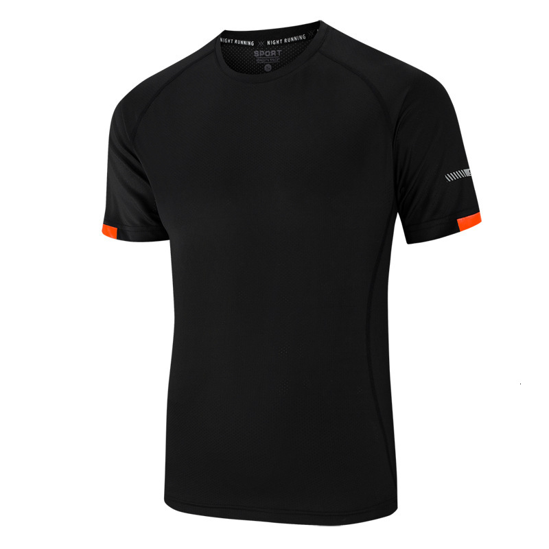 7WILONG Outdoor Moisture-Wicking Quick-Dry Short Sleeve T-Shirt Youth Trend Men's Sports T-Shirt