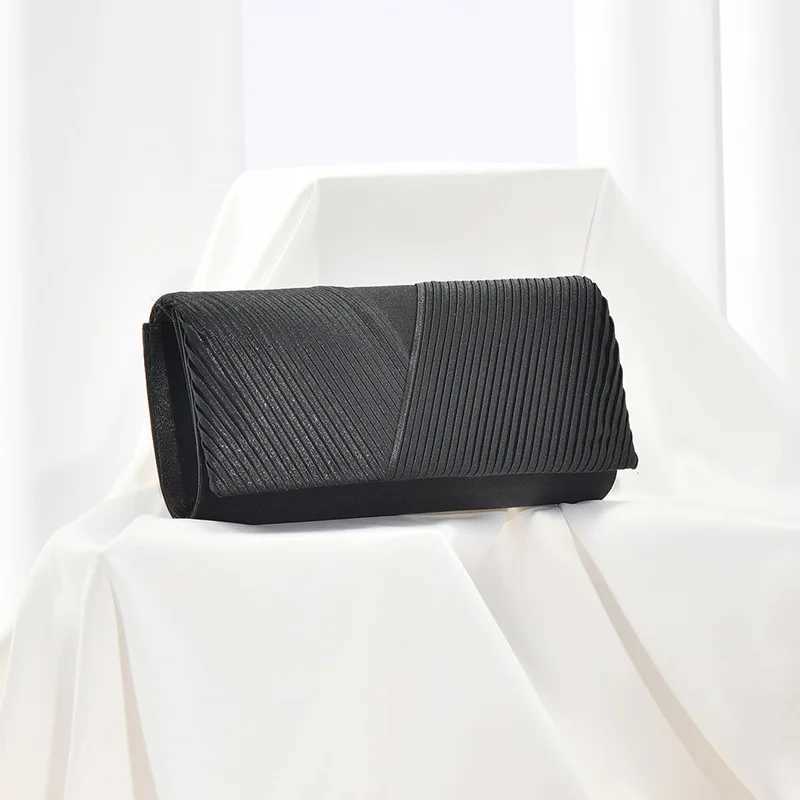 New pleated dinner bag Vintage banquet storage bag Beautiful gift bag for women for various festivals Wedding party evening bag H251027