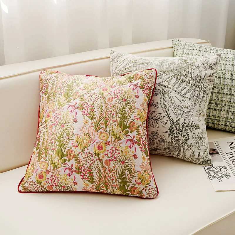 Pillow Case 30X5045X45CM Red Yellow Throw Cover Nordic Light Luxury Stamping Waist Cushion Cover Decor Home Decorative case C251028