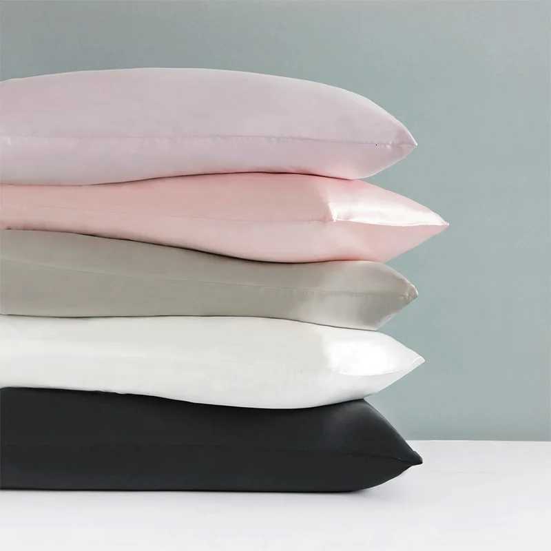Pillow Case 30MM Silk Housewife case 1pc 100 Both Sides Mulberry Silk Case Cover Many Size Multicolor C251028