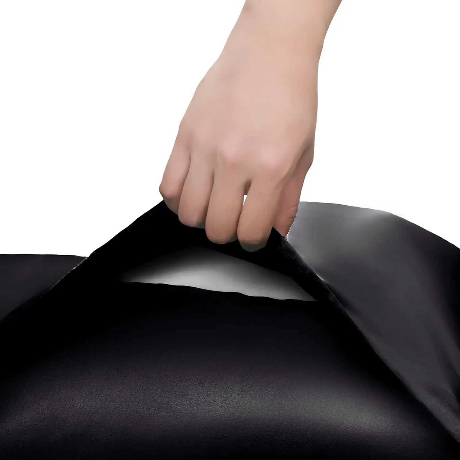 Pillow Case 2 PCS Ruffle Satin case for Hair and Skin Silky Shams Satin Ruffled case with Envelope Closure C251028