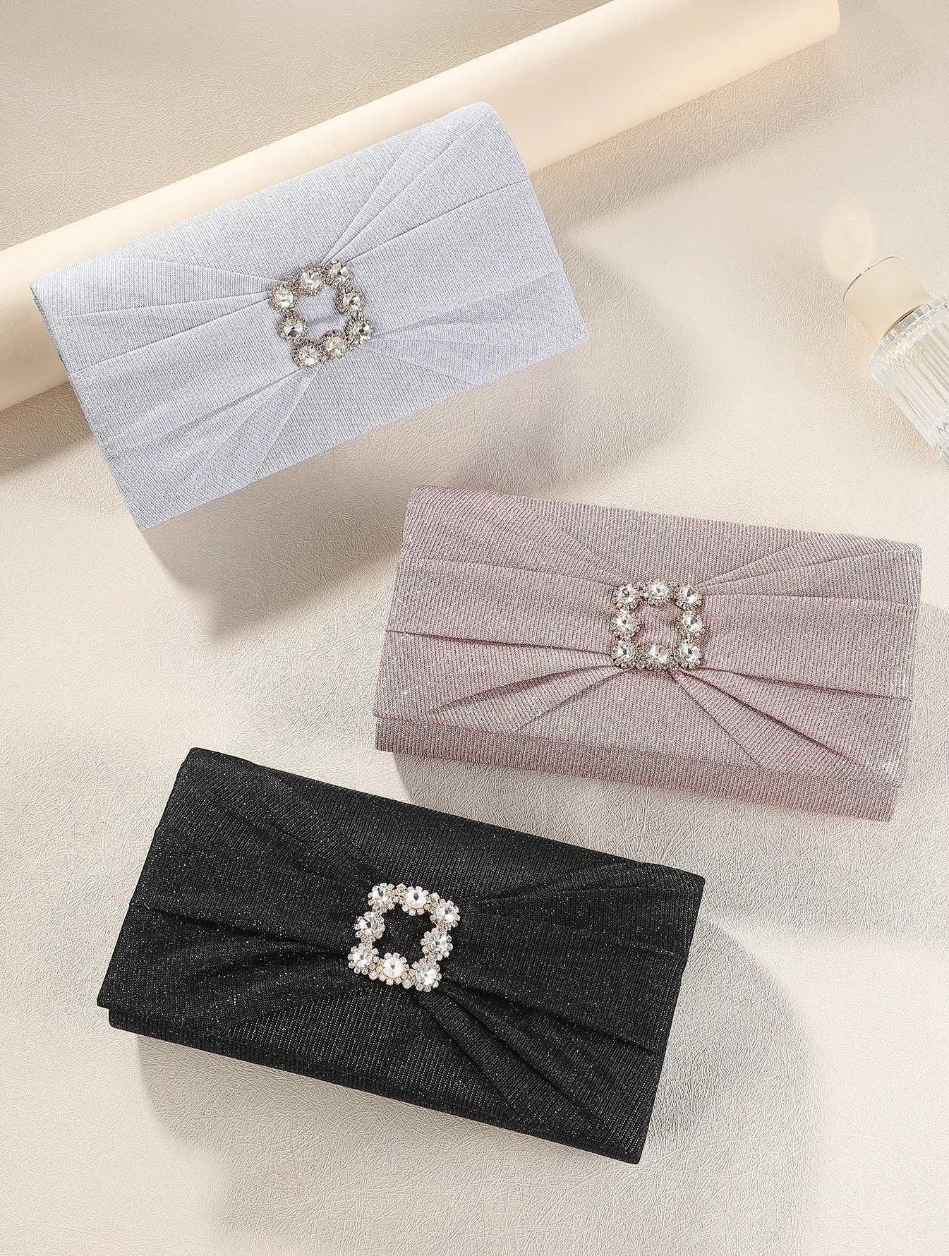 Water Diamond Hand Dinner Bag for Women Exquisite and Elegant Temperament Storage Bag Bridal Evening Dress Bag H251027