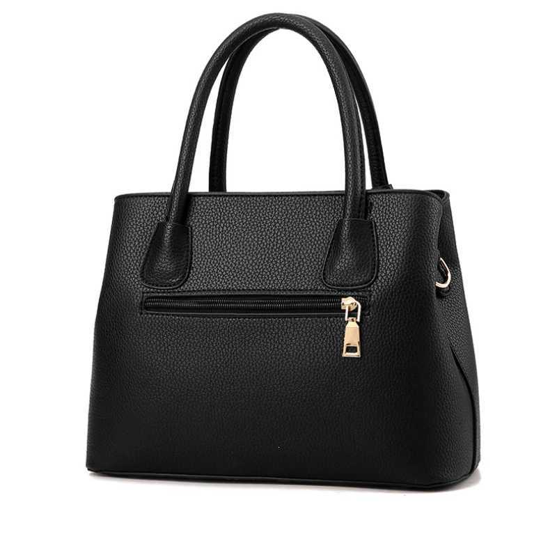 Women PU Leather Handbags Ladies Large Tote Bag Female Square Shoulder Bags Bolsas Femininas Sac New Fashion Crossbody BagsW251028