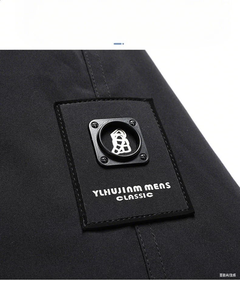 Hooded White Duck Down Jacket Winter Thick Warm Simple Coat Mens Outdoor Casual Multi Color Sizes Available 251027