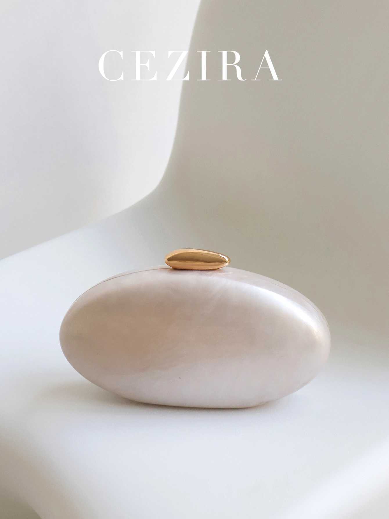 Womens Fashion Evening Clutches Plain Acrylic Long Chain Cross body Handbag Oval Shaped Fits Phone Wedding Banquet Party H251027