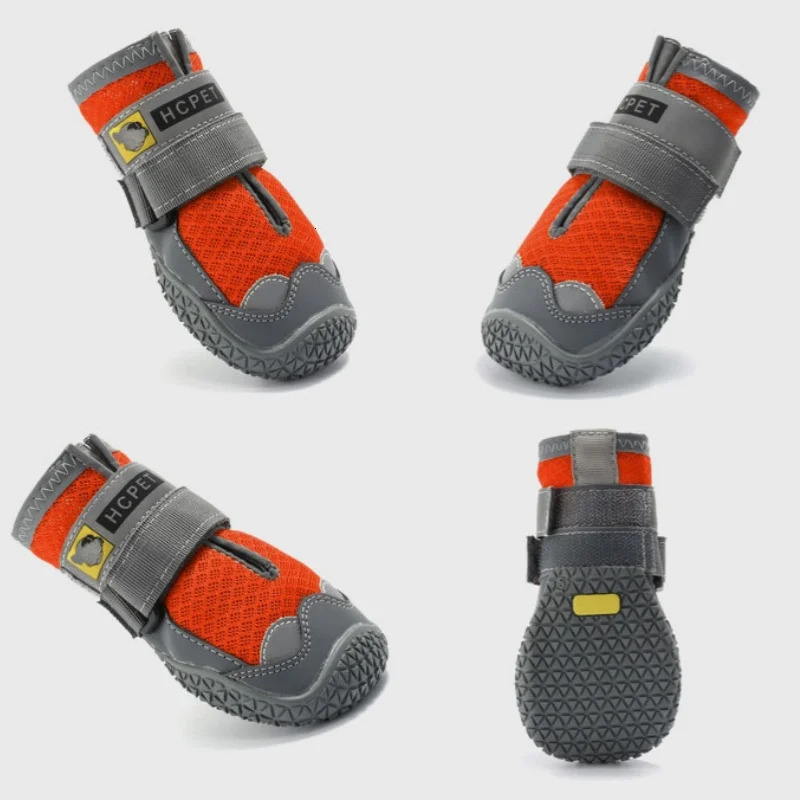 Dog Shoes NonSlip Soles Thick Plush Protection Paw Pet Shoes Warm For Dog NonSlip Dog Shoes Breathable Climbing Pets Booties a251028