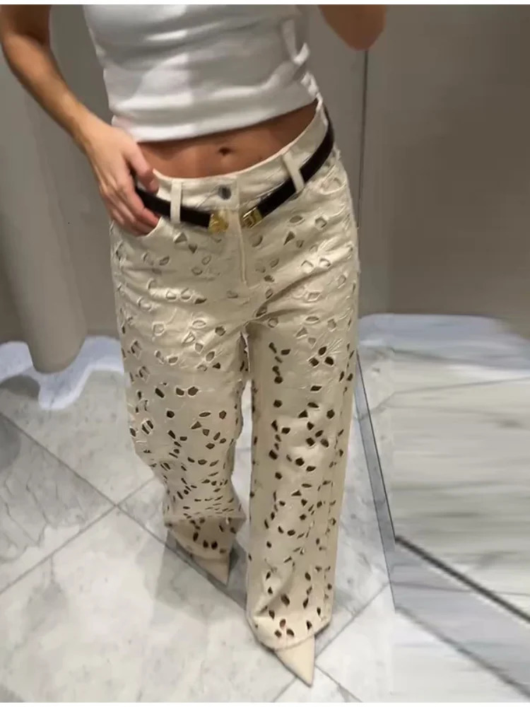 Fashion Womens Denim Jeans Pant Loose Vintage 2025 Spring Autumn Multiple Styles Long Pants Female High Street Baggy Trousers 251027