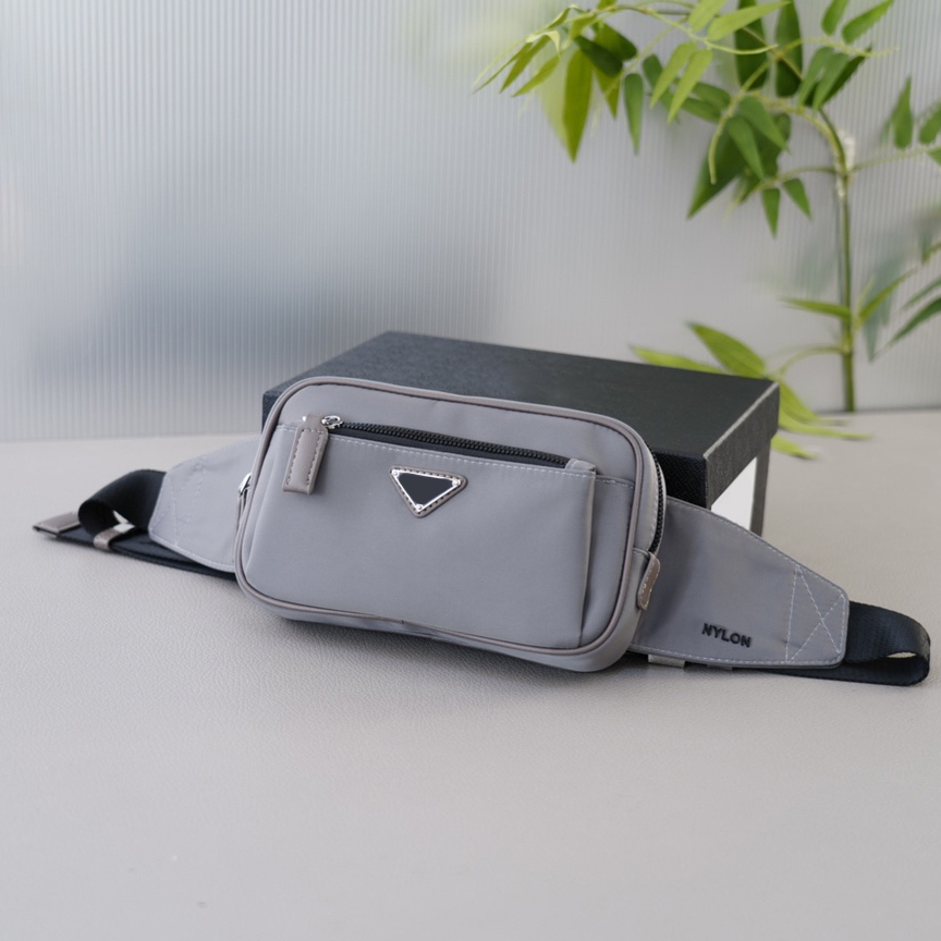 Designer Bumbags Nylon Waist Bum Bag Mens Fanny Packs Luxury Crossbody Chest Bag Zipper Luxury Womens Bumbag Unisex Belt Bags Waist Bags Temperament Chest Bags
