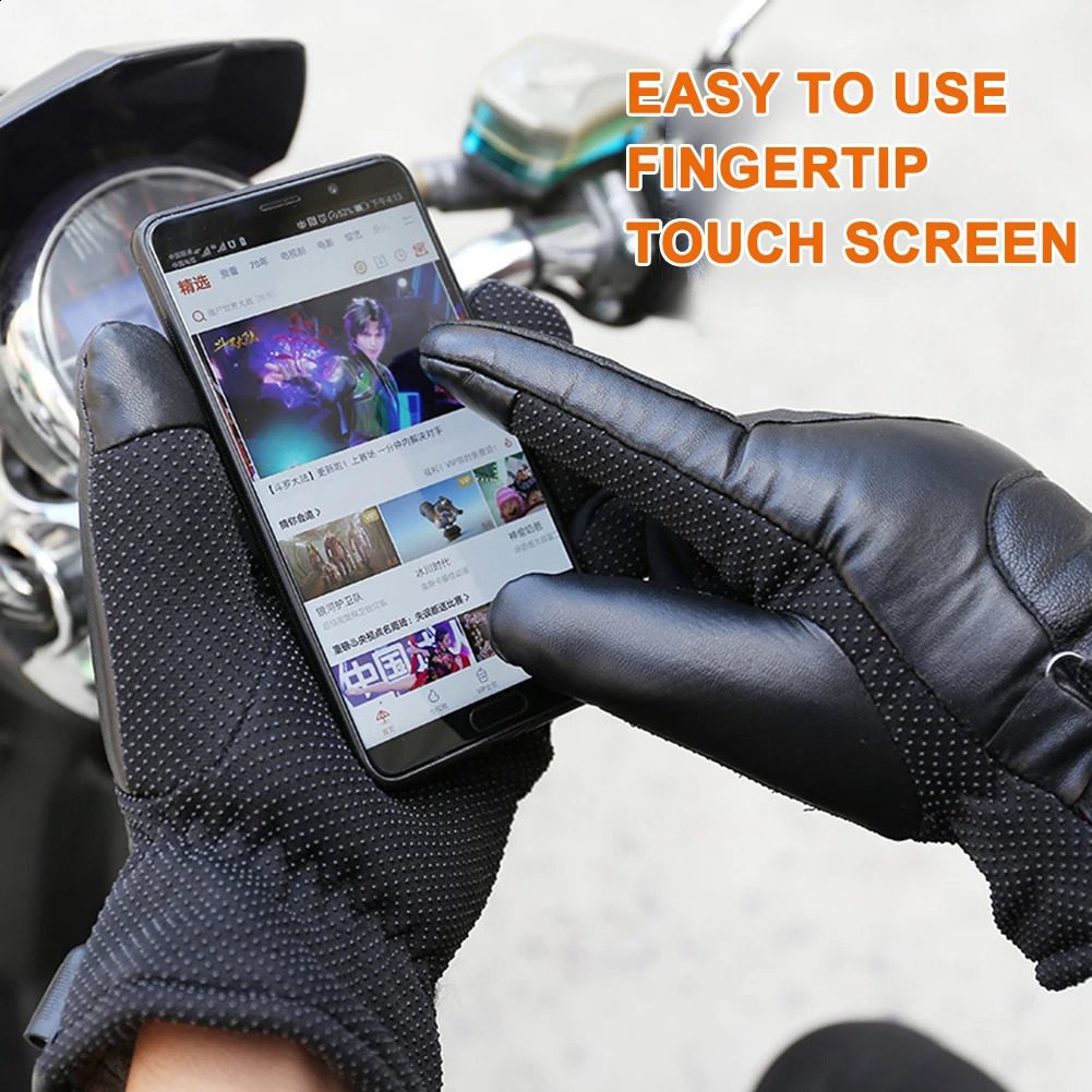 USB Electric Heated Gloves Outdoor Thermal gloves Hand warmer Winter Ski Gloves Motorcycle heated gloves Waterproof Touch Screen 251027