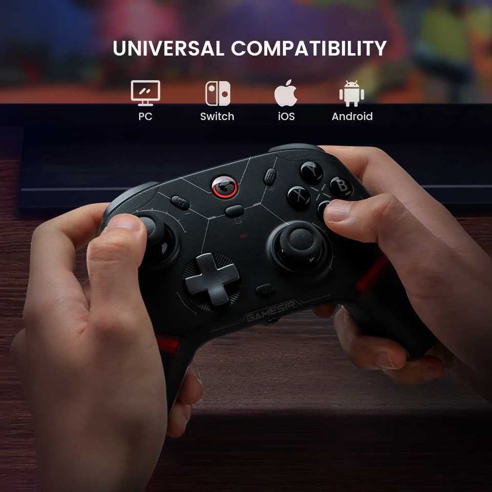 GameSir Cyclone 2 Wireless Pro Controller for Switch 2 / PC / iPhone / Android - Hall Effect Tri-Mode BT/24G/USB H251125