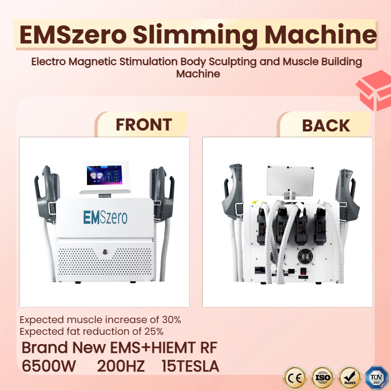 High-end Desktop EMS Sculppt Body Sculpting RF Slimming Machine EMSzero Weight Loss And Muscle Building Electromagnetic Muscle Stimulator Machine