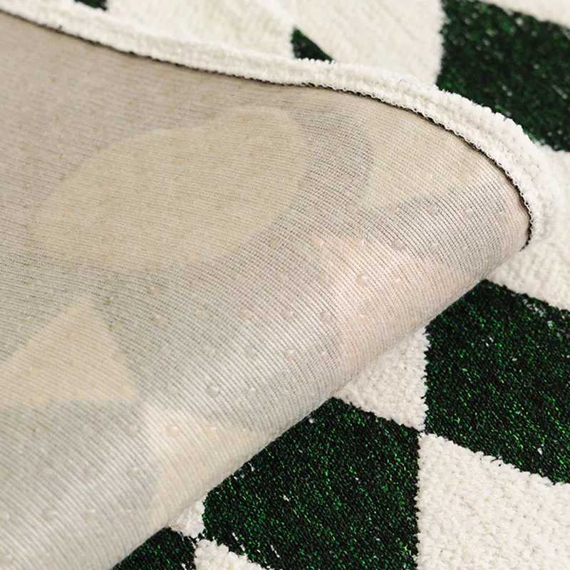 Christmas Thick Checkered Printed Sofa Cushion Comfort NonSlip Couch Covers for Living Room Holiday Atmosphere Home Accessories C251028