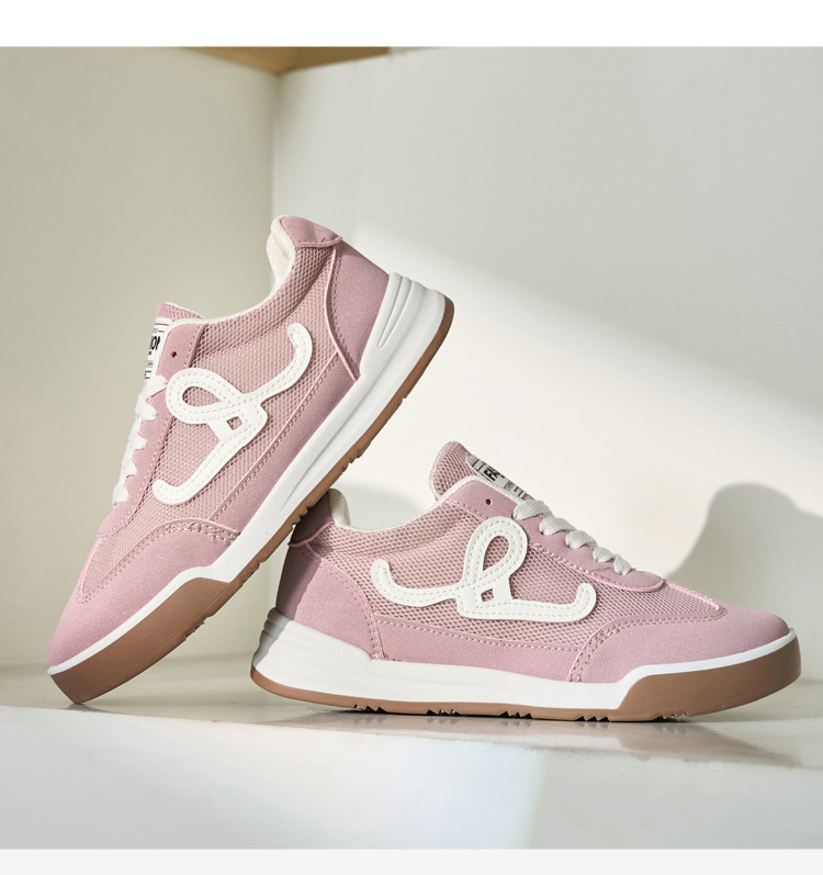 Spring and summer flat shoes new Korean version of ins female student anti-slip Forrest Gump shoes casual shoes new style2025