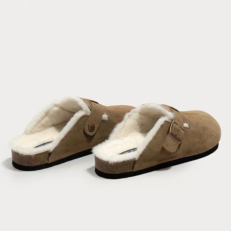 Hot new free shipping deisgner slippers for womens flat slippers khaki brown New fashionable and versatile flat slippers