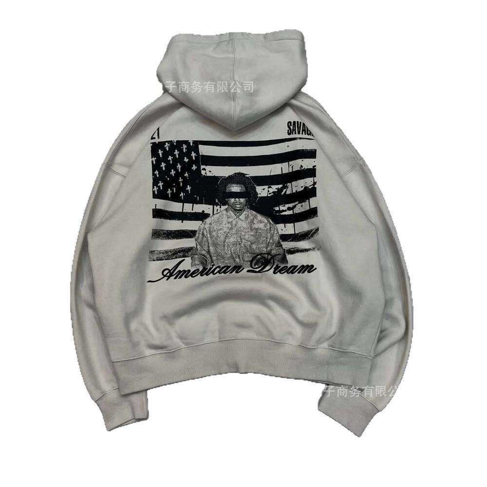 Loose Unisex Beautiful Country Creative Design Printed Pattern Winter Hoodie