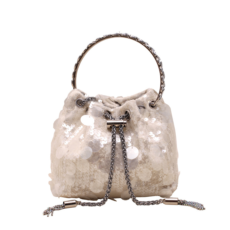 Sequin handbag for women 2025 new trendy fashionable and colorful evening bag versatile shoulder crossbody bag